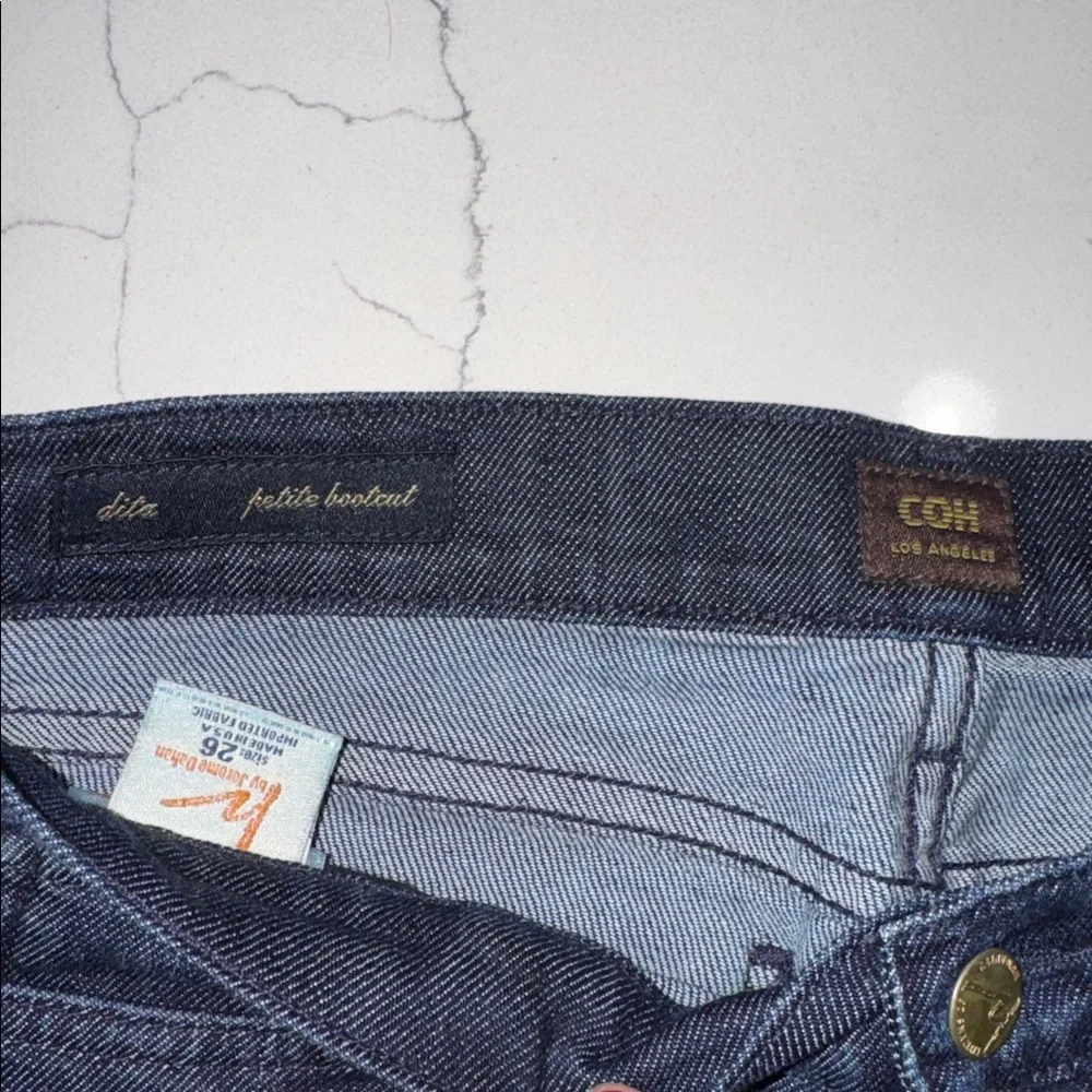 Citizens of Humanity Dita Petite Bootcut Jeans 26 Blue - Picture 3 of 3